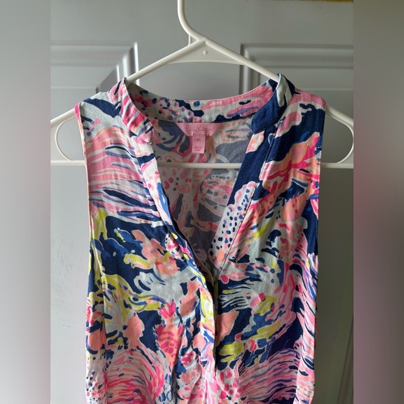 Lilly Pulitzer Woman’s Anne Trapeze Dress Size Xs - Picture 3 of 5